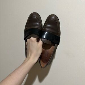 Madewell Brown Leather Loafers - Women’s Size 7